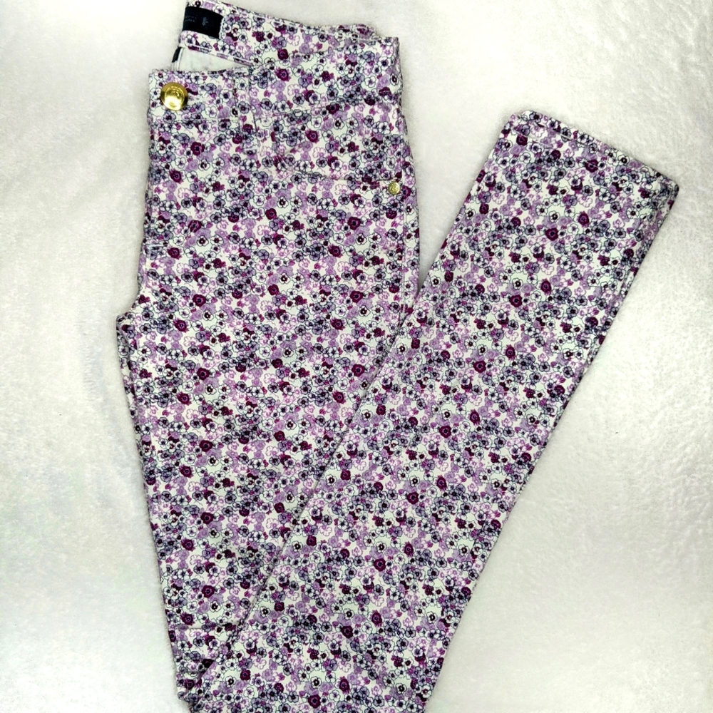 Juicy Couture Jeans ADORABLE Vintage and Stylish Floral Pattern NWOT